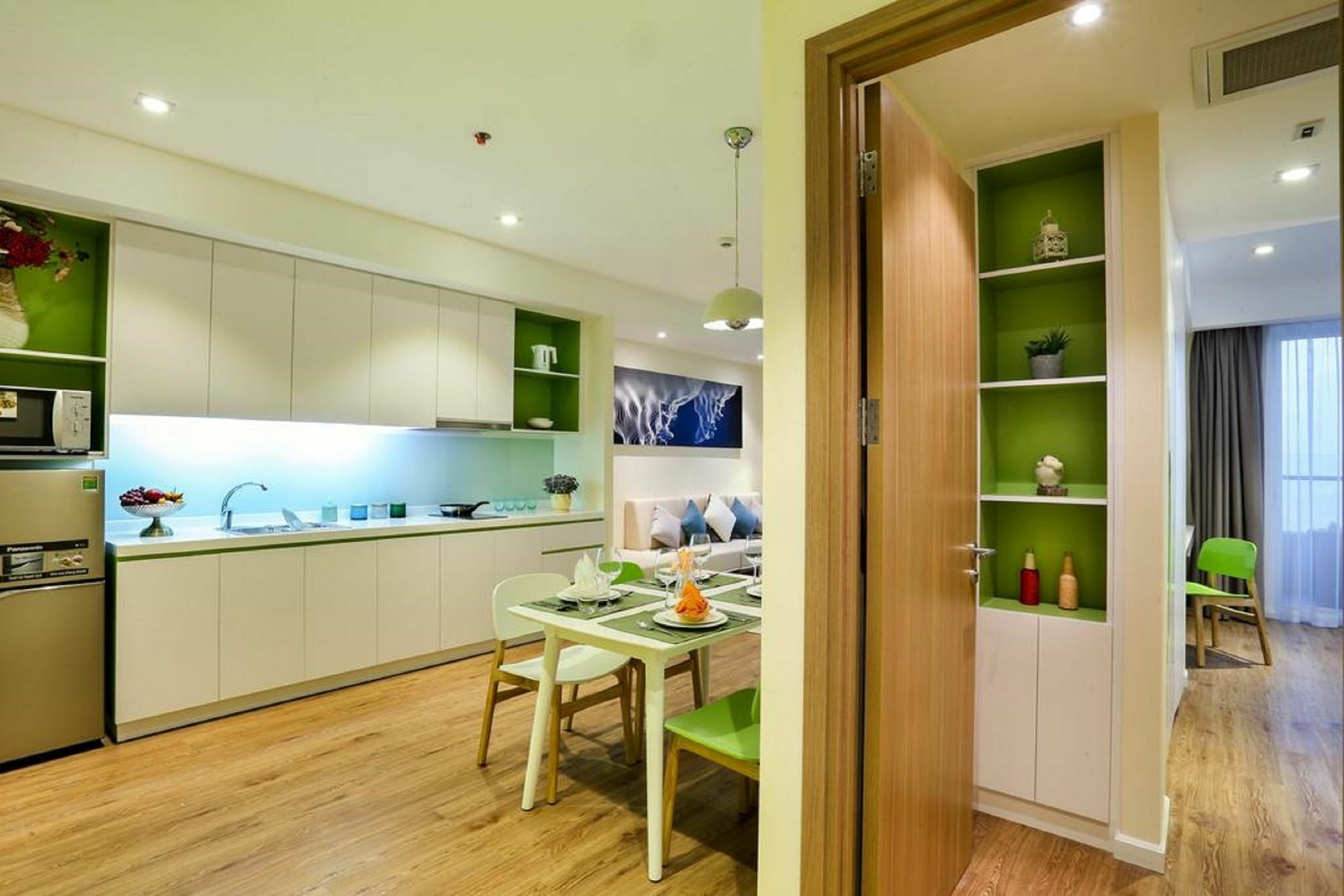 Atlantica Balcony Ocean View Serviced Apartment Nha Trang Exterior photo