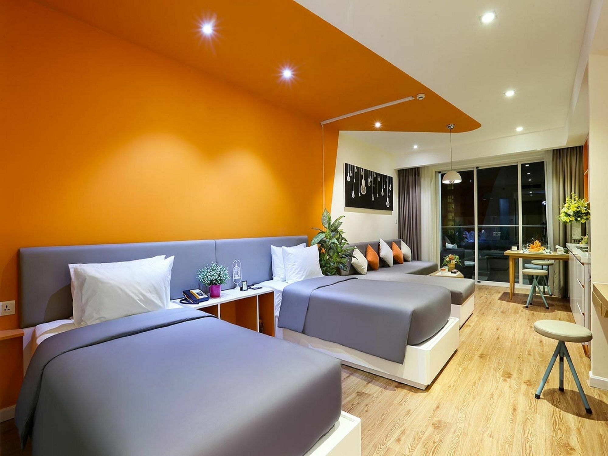 Atlantica Balcony Ocean View Serviced Apartment Nha Trang Exterior photo