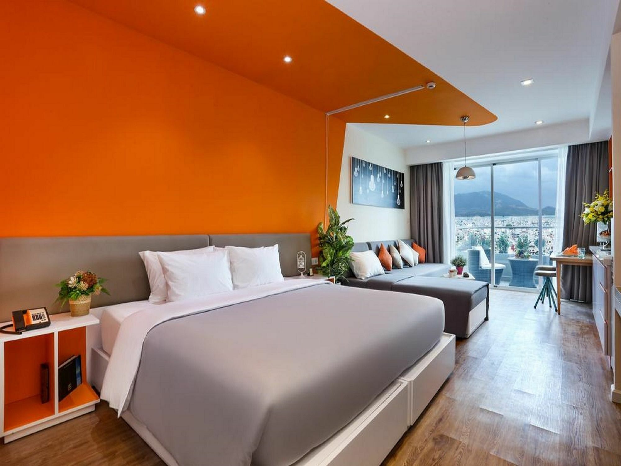 Atlantica Balcony Ocean View Serviced Apartment Nha Trang Exterior photo