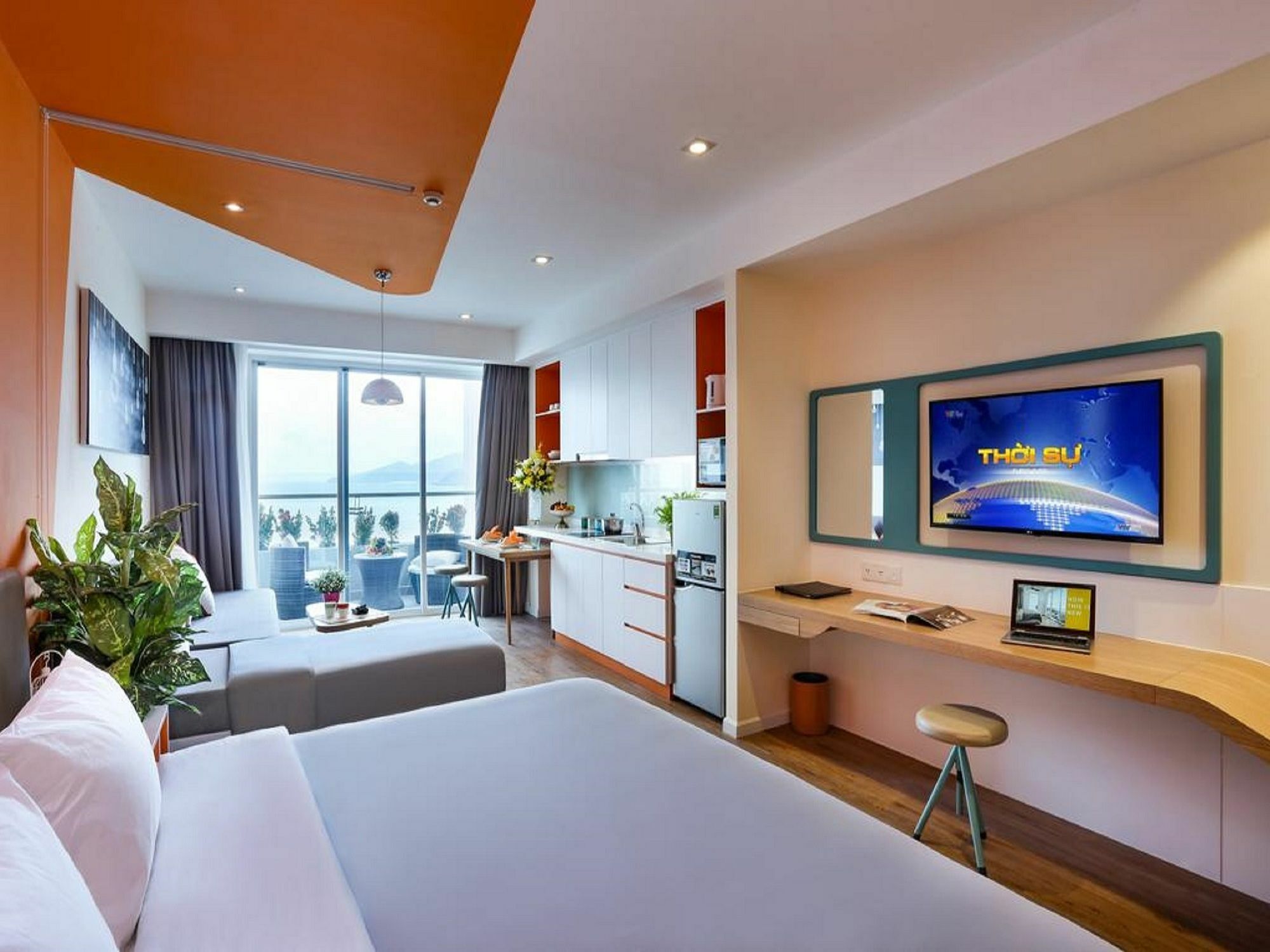 Atlantica Balcony Ocean View Serviced Apartment Nha Trang Exterior photo